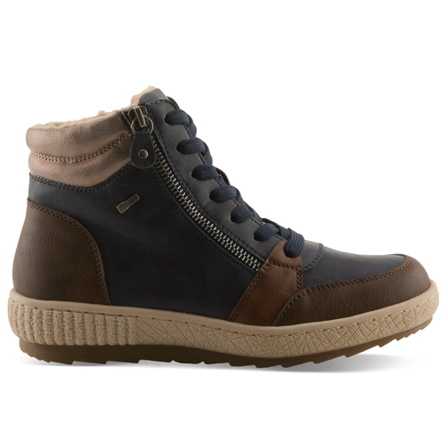 Women's Spring Step Loghaven Boots - Navy Multi