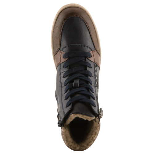 Women's Spring Step Loghaven Boots - Navy Multi