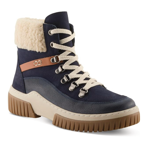 Women's Spring Step Winterlyn - Navy Nubuck