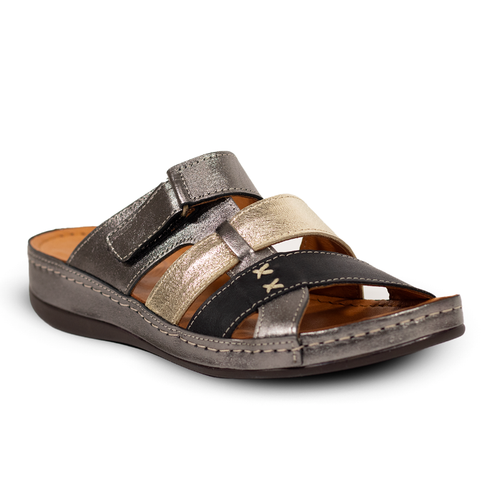 Women's Takahē Nova Slide - Bronze Multi