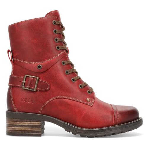 Women's Taos Crave - Red Vintage Leather