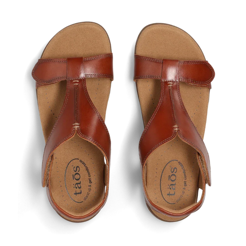 Women's Taos The Show Sandal - Cognac