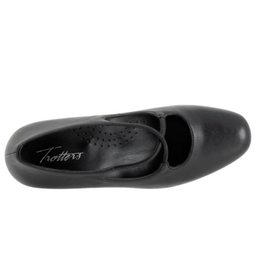 Women's Trotters Demi Cross Strap - Black