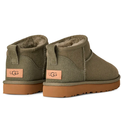 Women’s UGG Classic Ultra Mini Boot – Moss Green/Amphora