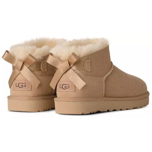 Women's UGG Ultra Mini Bailey Bow - Sand
