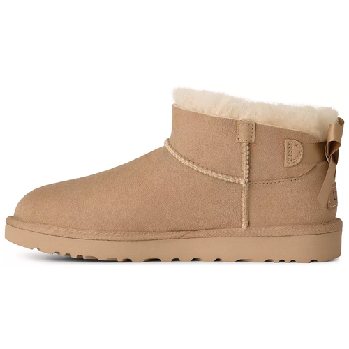 Women's UGG Ultra Mini Bailey Bow - Sand