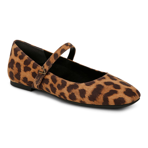 Women's Vionic Alameda - Tan Leopard Suede