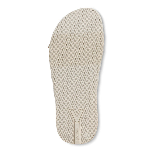 Women's Vionic Elara - Cream Stripe Canvas