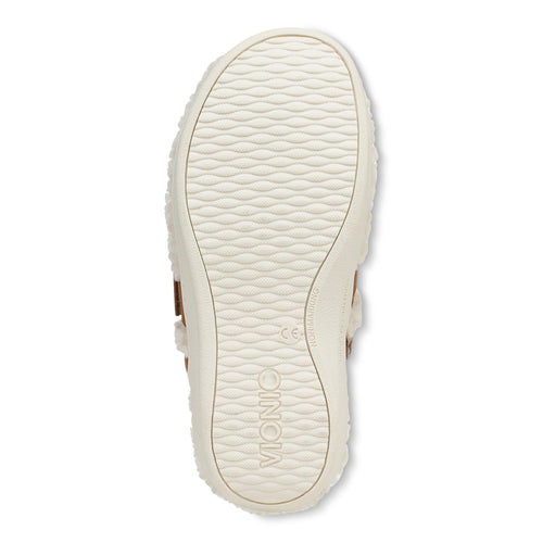 Women's Vionic Izzy Clog Slipper - Cream