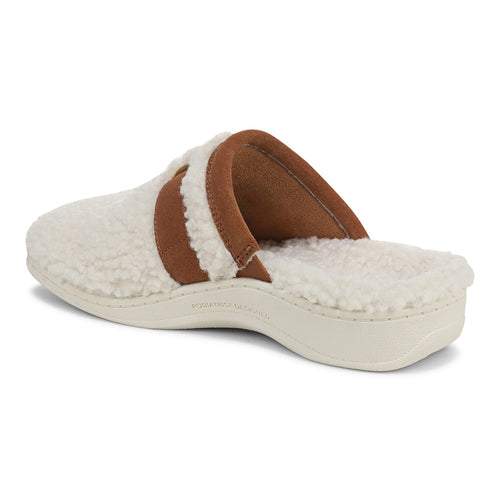 Women's Vionic Izzy Clog Slipper - Cream