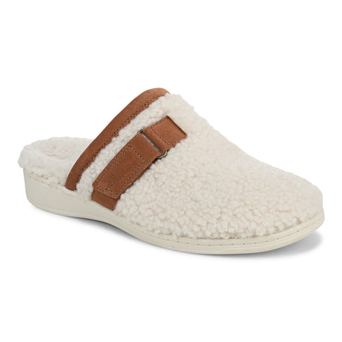 Women's Vionic Izzy Clog Slipper - Cream