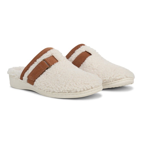 Women's Vionic Izzy Clog Slipper - Cream