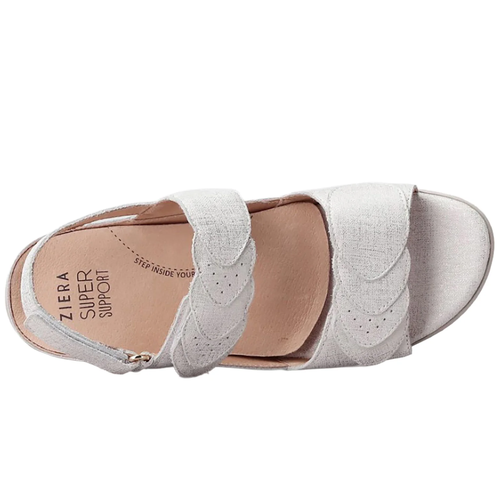 Women's Ziera Dimone - Ivory/Gold Print