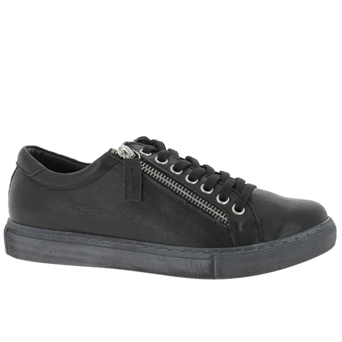 Women’s Andrea Conti Sneaker Zip – Schwarz