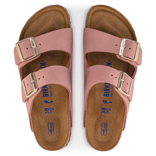 Women's Birkenstock Arizona Soft Footbed – Old Rose Nubuck