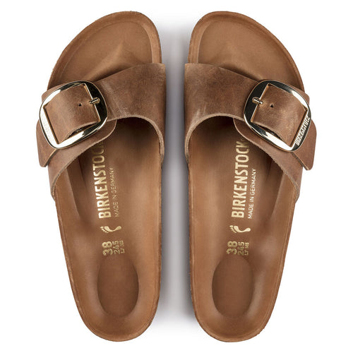 Women’s Birkenstock Madrid Big Buckle – Cognac