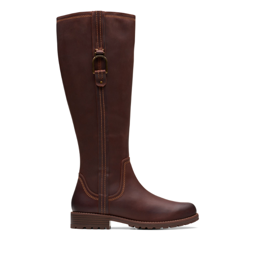 Women's Clarks Aspra Hi Boot - British Tan