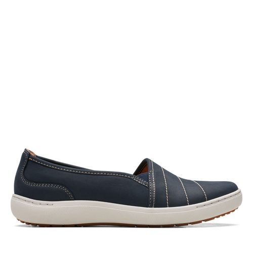 Women’s Clarks Nalle Violet Loafer – Navy Leather