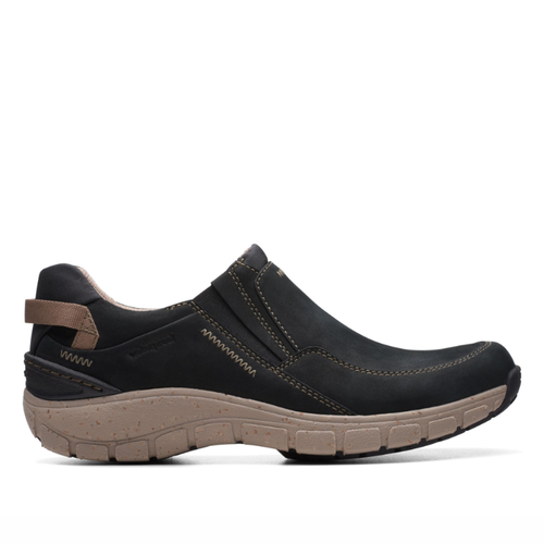 Women's Clarks Wave PlateauAP Waterproof - Black Nubuck