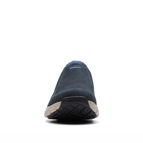 Women's Clarks Wave PlateauAP Waterproof - Navy Nubuck