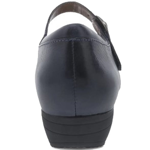 Women's Dansko Fawna - Navy Burnished Calf