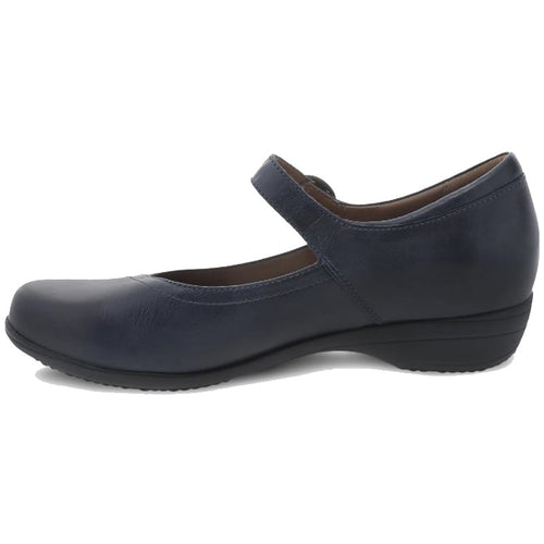 Women's Dansko Fawna - Navy Burnished Calf