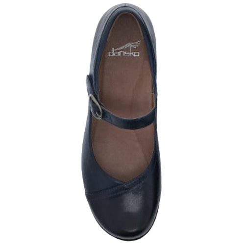 Women's Dansko Fawna - Navy Burnished Calf