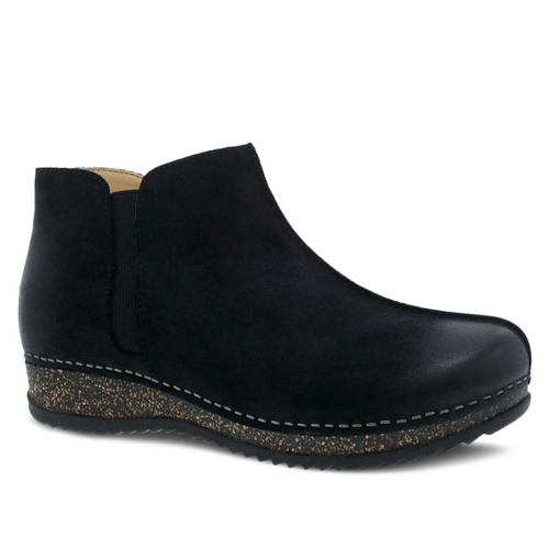 Women’s Dansko Makara – Black Burnished Suede