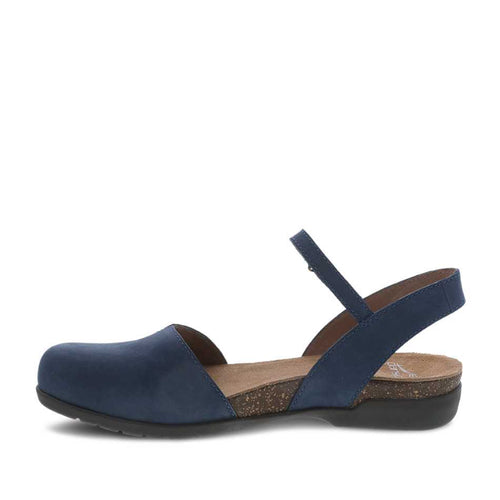 Women's Dansko Rowan - Navy Milled Nubuck