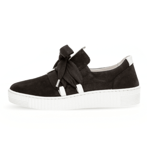 Women's Gabor Hannah Sneaker - Schwarz/Weiss