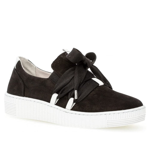 Women's Gabor Hannah Sneaker - Schwarz/Weiss