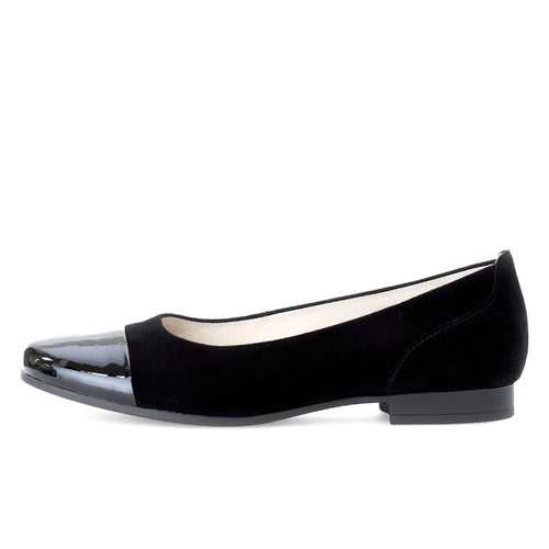 Women's Gabor Marbella Ballet Flat - Schwarz