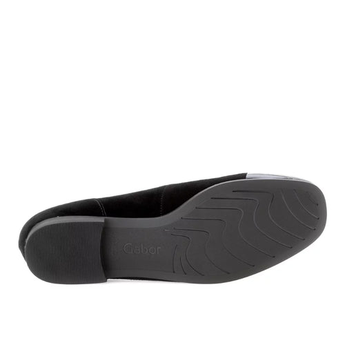 Women's Gabor Marbella Ballet Flat - Schwarz