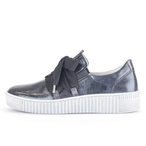 Women's Gabor Megan Sneaker - Perl/Anthrazite