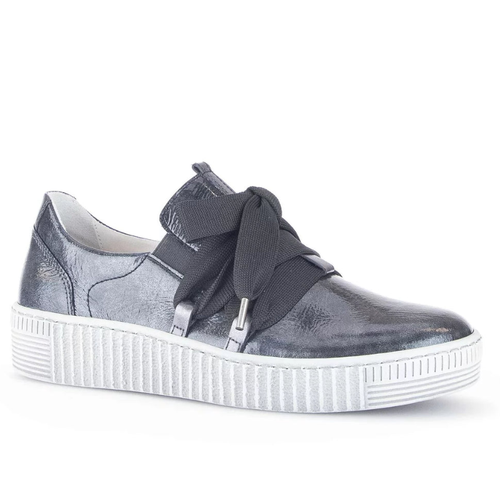 Women's Gabor Megan Sneaker - Perl/Anthrazite