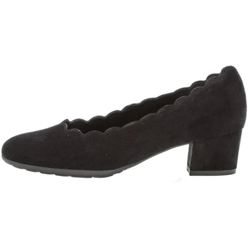 Women's Gabor Scalloped Pump - Schwarz