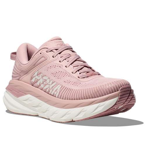 Women’s HOKA Bondi 7 – Peach Whip/White (PHP)
