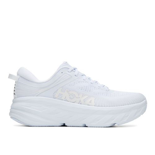 Women’s HOKA Bondi 7 – White/White (WWH)