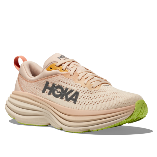 Womens HOKA Bondi 8 – Cream/Vanilla (CMV)