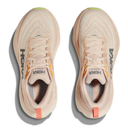 Womens HOKA Bondi 8 – Cream/Vanilla (CMV)