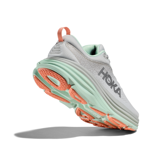 Women’s HOKA Bondi 8 – Startdust/Aqua Breeze
