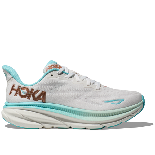 Women’s HOKA Clifton 9 – Frost/Rose Gold (FTRS)