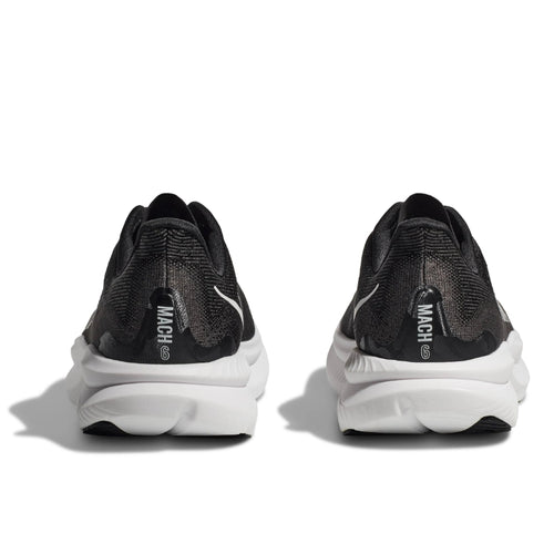 Women’s HOKA Mach 6 – Black/White (BWHT)
