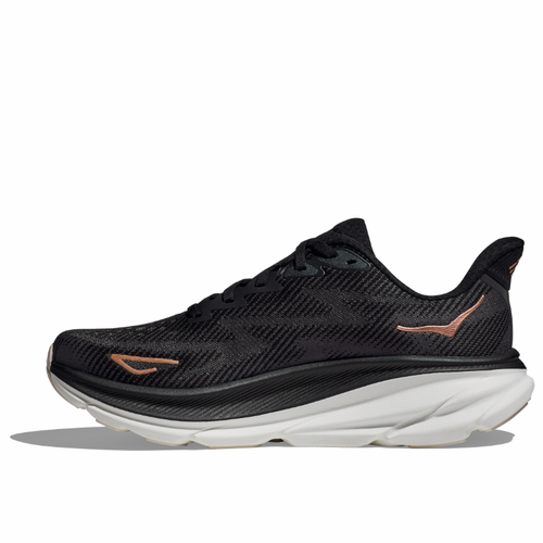 Women's Hoka Clifton 9 - Black/Rose Gold (BRGL)