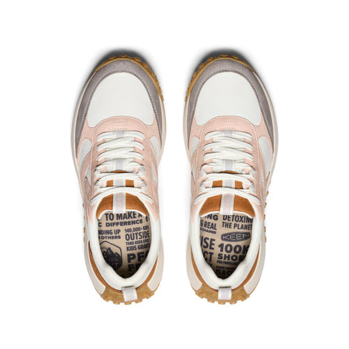 Women’s KEEN KS86 Leather Sneaker – Keen Maple/Cameo Rose