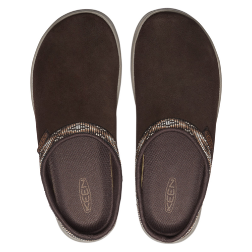 Women’s KEEN Elle Suede Mule – Andorra/Birch