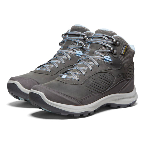 Women’s KEEN Terradora Explorer Mid Waterproof – Steel Grey/Clear Sky