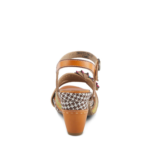 Women's L'Artiste Astarr Sandal - Camel Multi