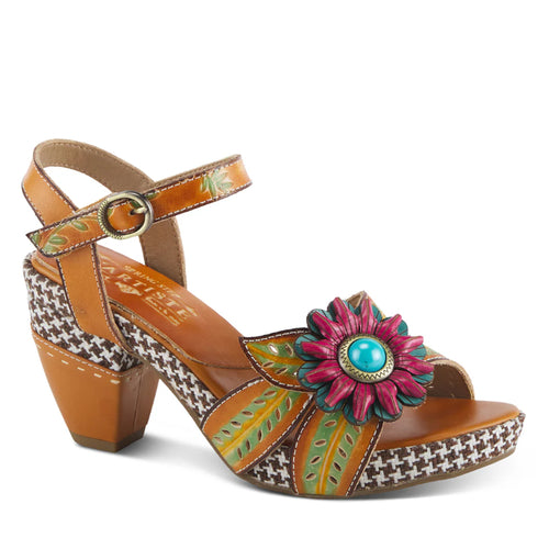 Women's L'Artiste Astarr Sandal - Camel Multi