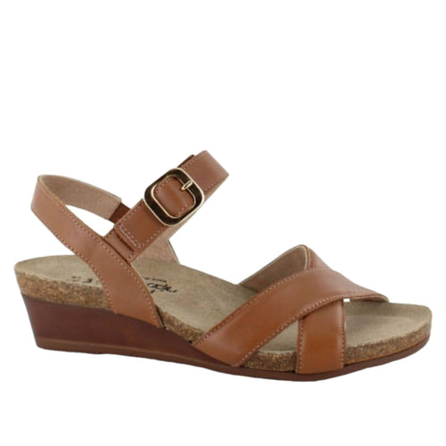 Women's Naot Throne - Caramel Leather